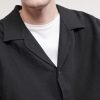 Samata Camp-Collar Linen Shirt - CU Samata Camp-Collar Linen Shirt - CU