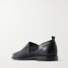 Fano Leather Slippers - BK Fano Leather Slippers - BK