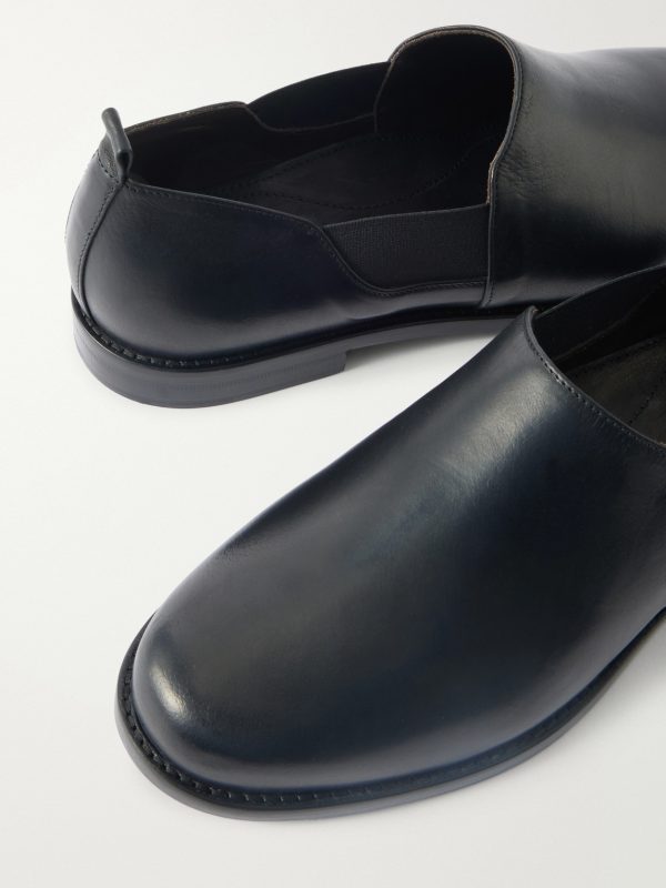 Fano Leather Slippers - CU Fano Leather Slippers - CU