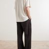 Thuy Pointelle-Knit Cotton and Linen-Blend T-Shirt - BK Thuy Pointelle-Knit Cotton and Linen-Blend T-Shirt - BK