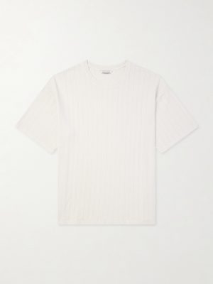 Thuy Pointelle-Knit Cotton and Linen-Blend T-Shirt Thuy Pointelle-Knit Cotton and Linen-Blend T-Shirt