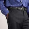Duniro 3cm Embellished Leather Belt - FR Duniro 3cm Embellished Leather Belt - FR