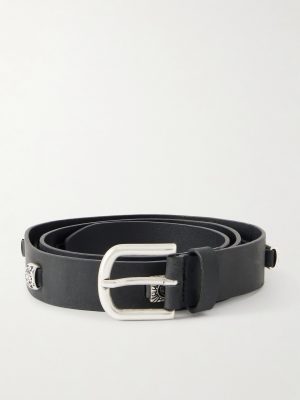 Duniro 3cm Embellished Leather Belt Duniro 3cm Embellished Leather Belt