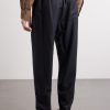 Banasa Straight-Leg Lyocell Trousers - BK Banasa Straight-Leg Lyocell Trousers - BK