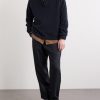 Banasa Straight-Leg Lyocell Trousers - OU Banasa Straight-Leg Lyocell Trousers - OU