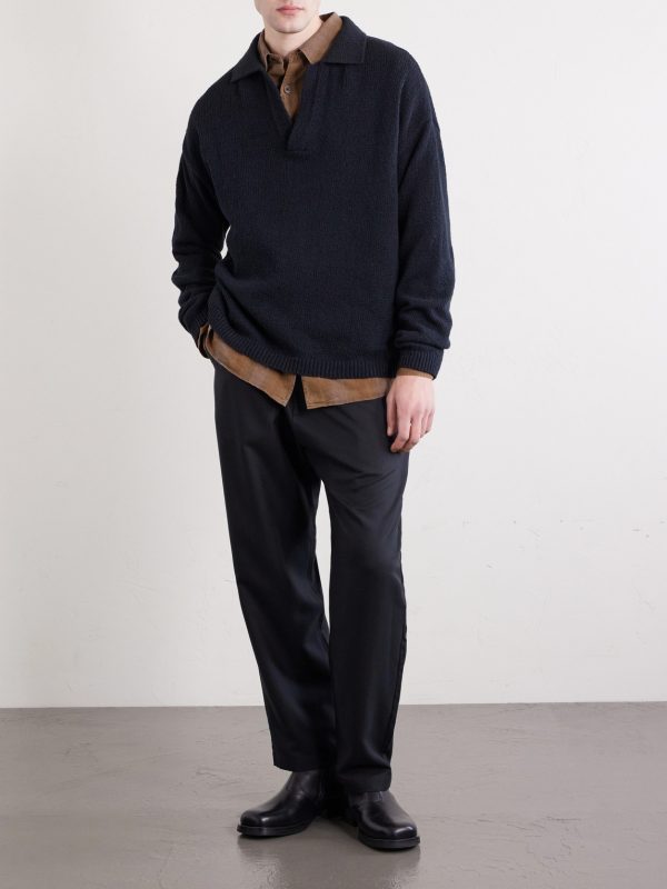 Banasa Straight-Leg Lyocell Trousers - OU Banasa Straight-Leg Lyocell Trousers - OU