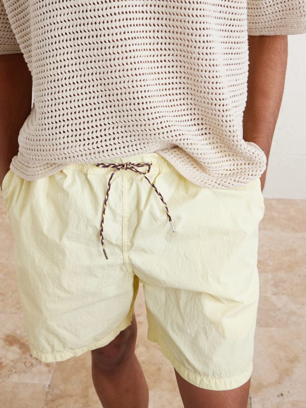 Volta Straight-Leg Shell Drawstring Shorts - CU Volta Straight-Leg Shell Drawstring Shorts - CU
