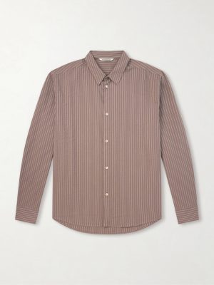 Fulvio Striped Cotton Seersucker Shirt