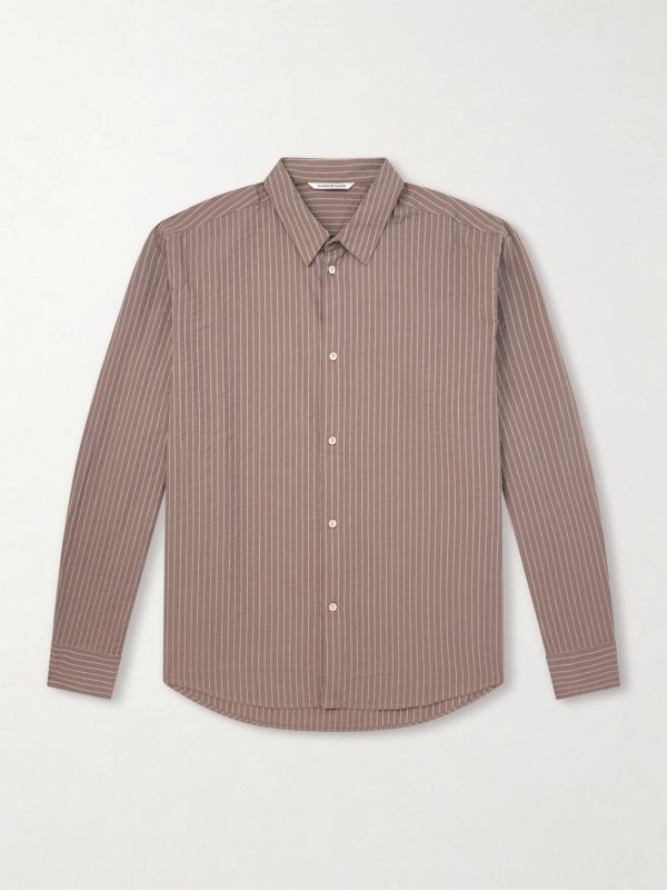 Fulvio Striped Cotton Seersucker Shirt Fulvio Striped Cotton Seersucker Shirt