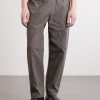 Banasa Straight-Leg Cotton-Blend Trousers - FR Banasa Straight-Leg Cotton-Blend Trousers - FR