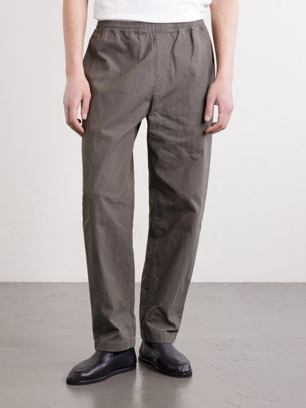 Banasa Straight-Leg Cotton-Blend Trousers - FR Banasa Straight-Leg Cotton-Blend Trousers - FR