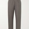 Banasa Straight-Leg Cotton-Blend Trousers Banasa Straight-Leg Cotton-Blend Trousers