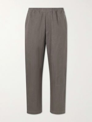 Banasa Straight-Leg Cotton-Blend Trousers Banasa Straight-Leg Cotton-Blend Trousers