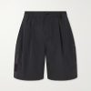 Quito Straight-Leg Shell Drawstring Shorts Quito Straight-Leg Shell Drawstring Shorts