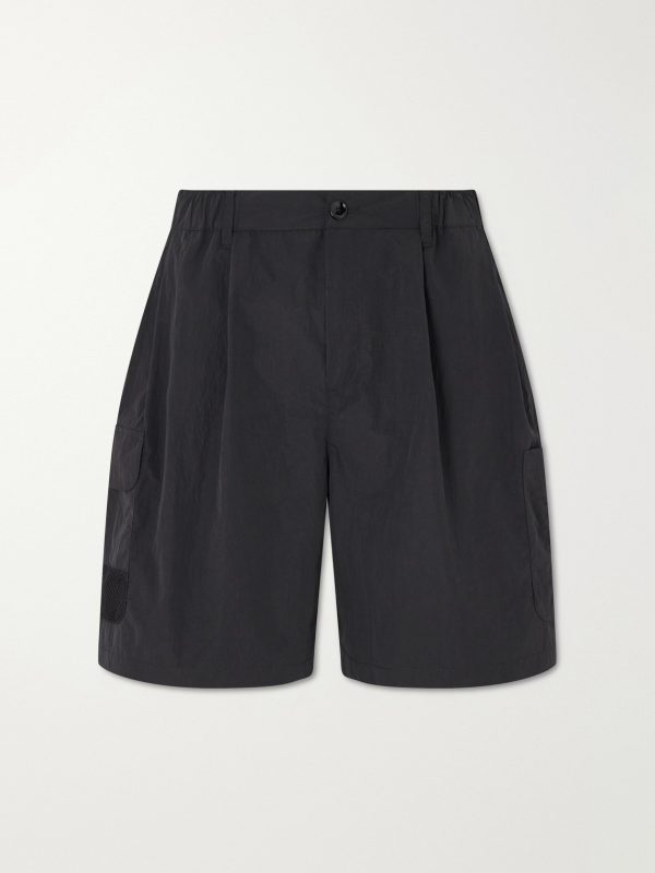 Quito Straight-Leg Shell Drawstring Shorts Quito Straight-Leg Shell Drawstring Shorts