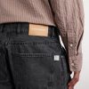 Straight-Leg Pleated Organic Jeans - E1 Straight-Leg Pleated Organic Jeans - E1