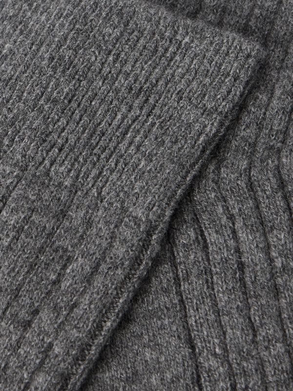 Ribbed Cashmere Socks - CU Ribbed Cashmere Socks - CU