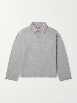Dume Rugby Cashmere Polo Sweater Dume Rugby Cashmere Polo Sweater