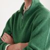 Clemente Ribbed Cashmere Half-Zip Sweater - CU Clemente Ribbed Cashmere Half-Zip Sweater - CU