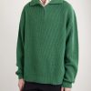 Clemente Ribbed Cashmere Half-Zip Sweater - FR Clemente Ribbed Cashmere Half-Zip Sweater - FR