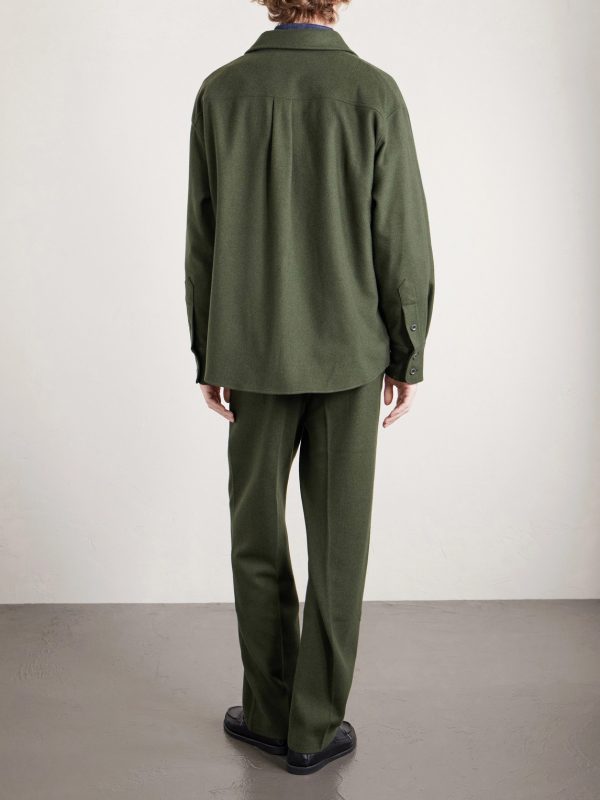 Wool, Silk and Cashmere-Blend Overshirt - BK Wool, Silk and Cashmere-Blend Overshirt - BK