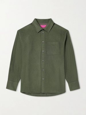 Wool, Silk and Cashmere-Blend Overshirt Wool, Silk and Cashmere-Blend Overshirt