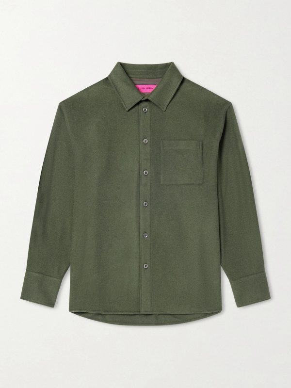 Wool, Silk and Cashmere-Blend Overshirt Wool, Silk and Cashmere-Blend Overshirt