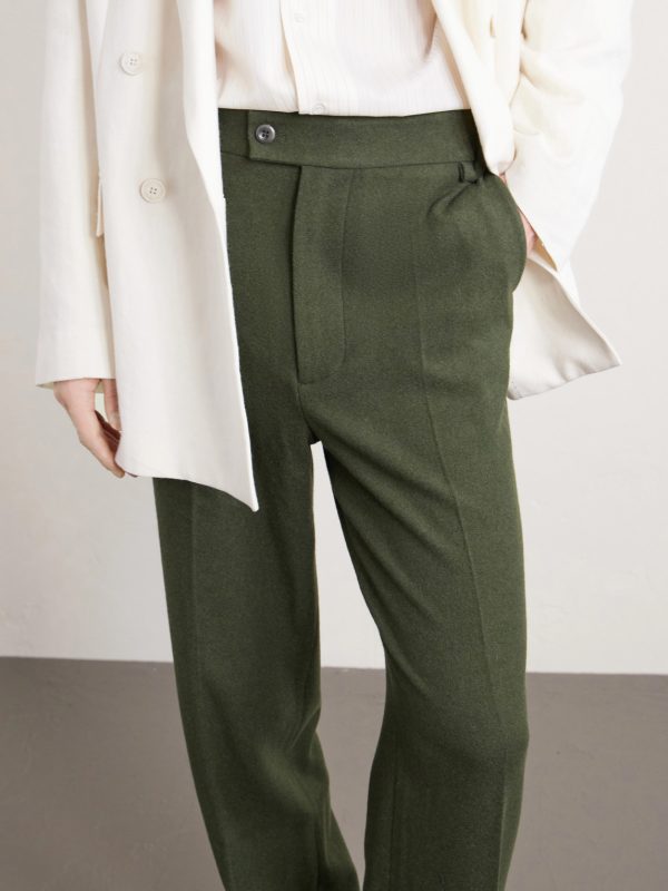 Tapered Wool, Silk and Cashmere-Blend Trousers - CU Tapered Wool, Silk and Cashmere-Blend Trousers - CU