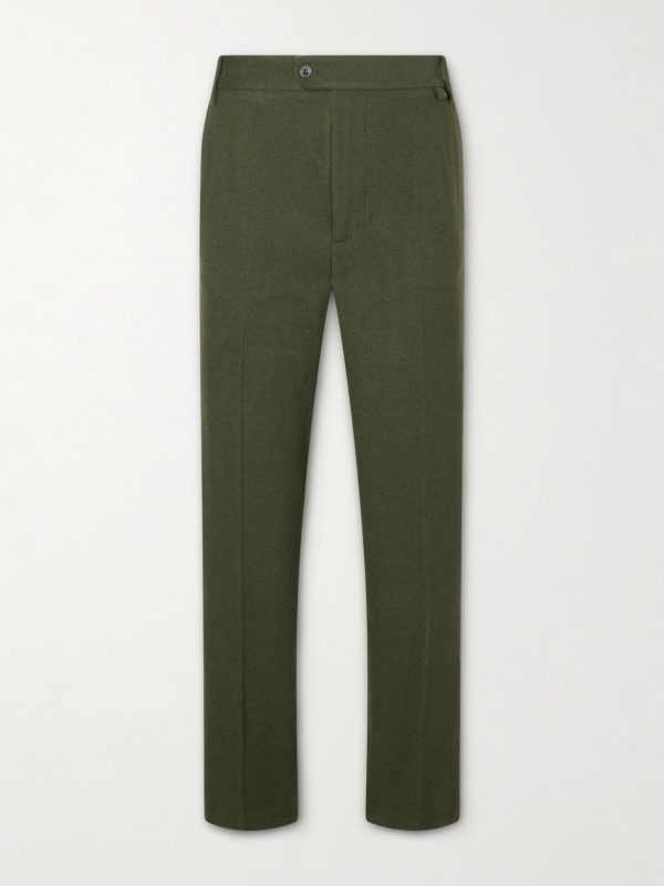 Tapered Wool, Silk and Cashmere-Blend Trousers Tapered Wool, Silk and Cashmere-Blend Trousers