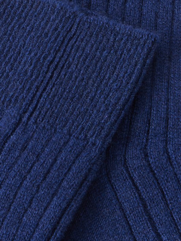 Ribbed Cashmere Socks - CU Ribbed Cashmere Socks - CU