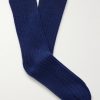 Ribbed Cashmere Socks Ribbed Cashmere Socks