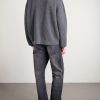 Clemente Ribbed Cashmere Half-Zip Sweater - BK Clemente Ribbed Cashmere Half-Zip Sweater - BK