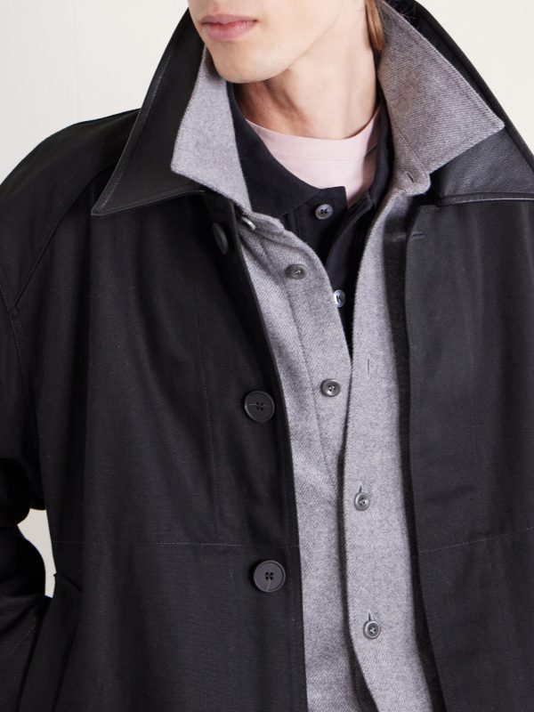 Wool, Silk and Cashmere-Blend Overshirt - CU