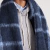Fringed Checked Alpaca-Blend Scarf - FR Fringed Checked Alpaca-Blend Scarf - FR
