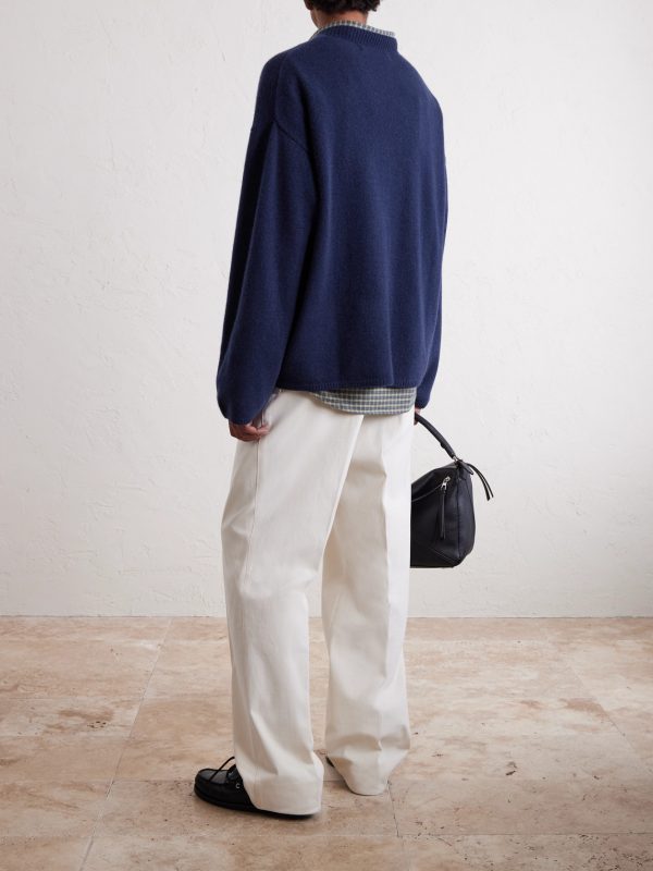 Dume Brushed-Cashmere Sweater - BK Dume Brushed-Cashmere Sweater - BK