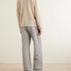 Waffle-Knit Cashmere Henley Sweater - BK Waffle-Knit Cashmere Henley Sweater - BK