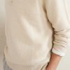 Waffle-Knit Cashmere Henley Sweater - CU Waffle-Knit Cashmere Henley Sweater - CU