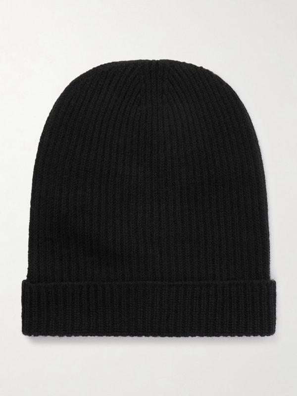 Statesman Ribbed Cashmere Beanie Statesman Ribbed Cashmere Beanie