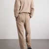 Heavyweight Structured-Fleece Cotton-Jersey Sweatpants - BK Heavyweight Structured-Fleece Cotton-Jersey Sweatpants - BK