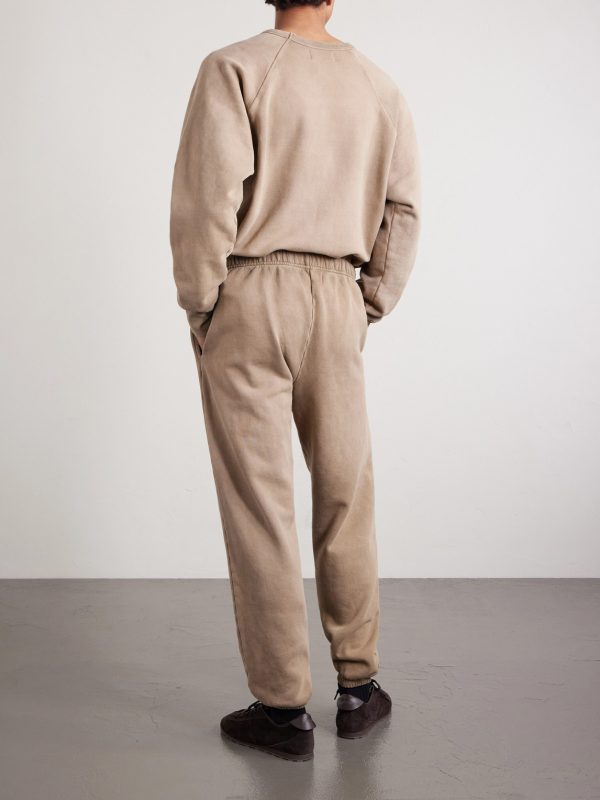 Heavyweight Structured-Fleece Cotton-Jersey Sweatpants - BK Heavyweight Structured-Fleece Cotton-Jersey Sweatpants - BK