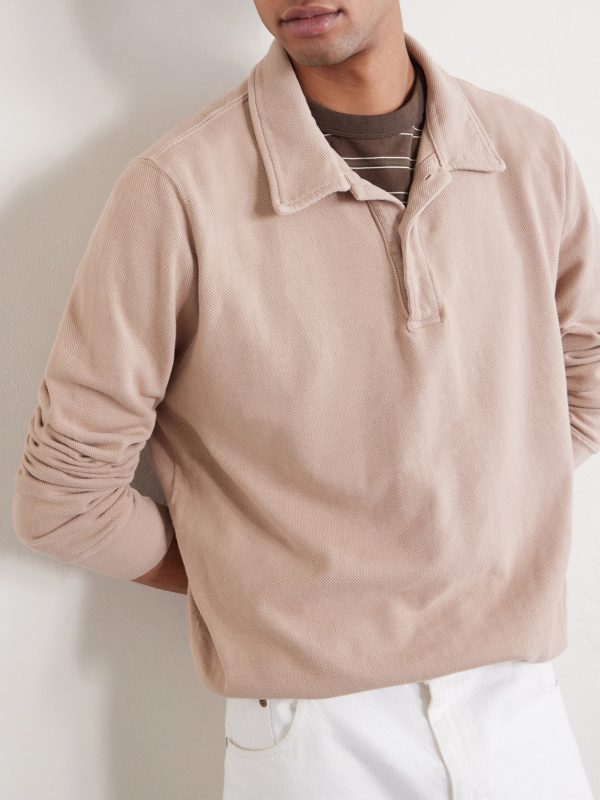 Structured Cotton-Piqué Polo Shirt - CU Structured Cotton-Piqué Polo Shirt - CU