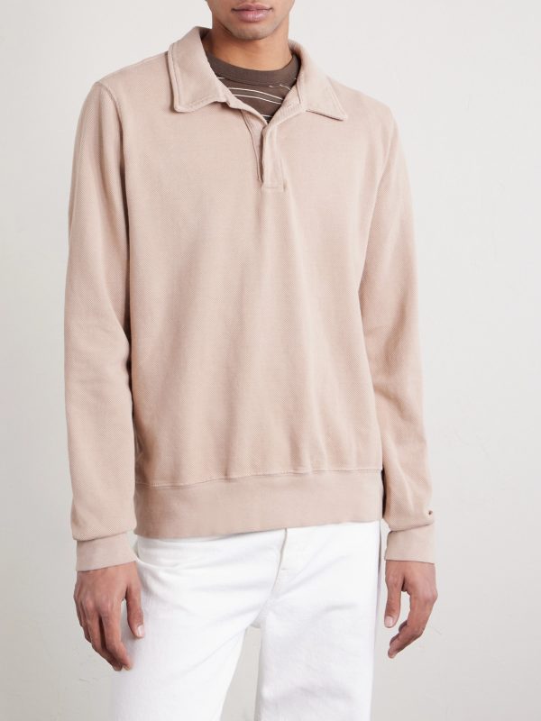 Structured Cotton-Piqué Polo Shirt - FR Structured Cotton-Piqué Polo Shirt - FR