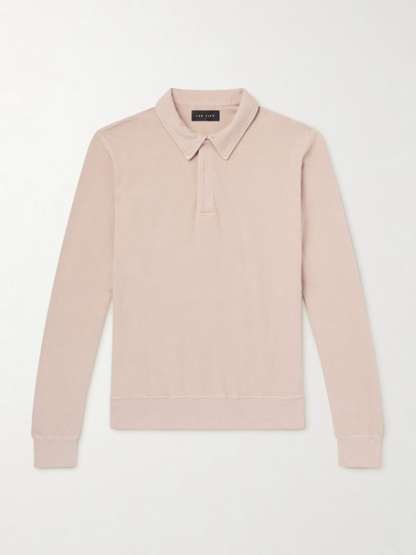 Structured Cotton-Piqué Polo Shirt Structured Cotton-Piqué Polo Shirt