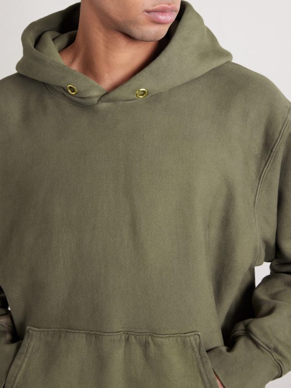 Heavyweight Structured-Fleece Cotton-Jersey Hoodie - CU Heavyweight Structured-Fleece Cotton-Jersey Hoodie - CU