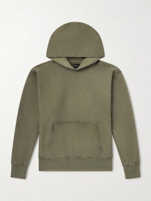 Heavyweight Structured-Fleece Cotton-Jersey Hoodie Heavyweight Structured-Fleece Cotton-Jersey Hoodie