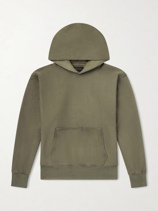 Heavyweight Structured-Fleece Cotton-Jersey Hoodie Heavyweight Structured-Fleece Cotton-Jersey Hoodie