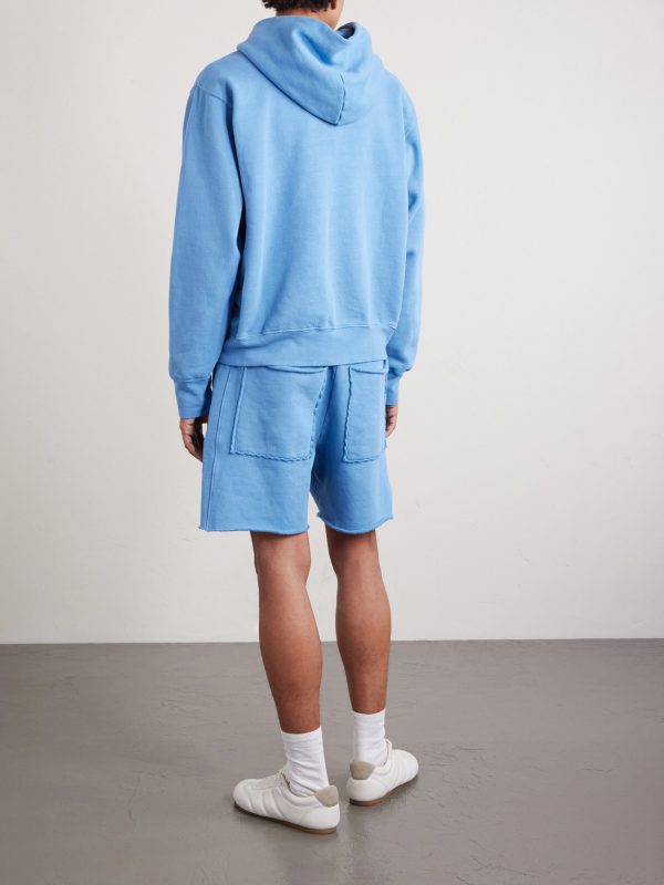 Heavyweight Structured-Fleece Cotton-Jersey Zip-Up Hoodie - BK Heavyweight Structured-Fleece Cotton-Jersey Zip-Up Hoodie - BK