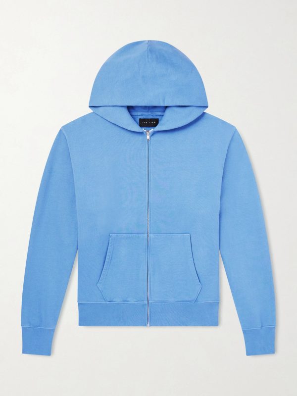 Heavyweight Structured-Fleece Cotton-Jersey Zip-Up Hoodie Heavyweight Structured-Fleece Cotton-Jersey Zip-Up Hoodie
