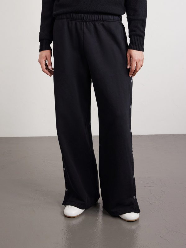 Heavyweight Wide-Leg Structured-Fleece Cotton-Jersey Sweatpants - FR