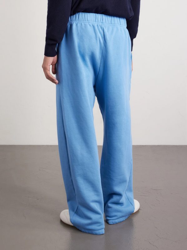 Heavyweight Straight-Leg Structured-Fleece Cotton-Jersey Sweatpants - BK Heavyweight Straight-Leg Structured-Fleece Cotton-Jersey Sweatpants - BK